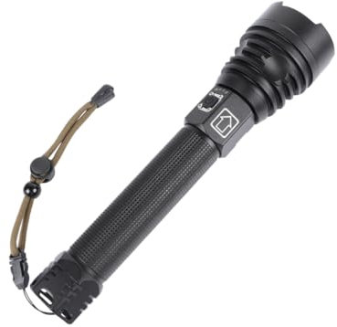 DOITOOL Batterieanzeige Elektrische Taschenlampe USB Taschenlampe USB Taschenlampe Outdoor Taschenlampe Elektrische Outdoor Taschenlampe