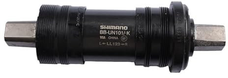 GFDSGRE Movimento Centrale Perno Quadro Movimento Centrale Tipo Quadrato 122,5 mm 1 pz for guarnitura Bici MTB Movimento Centrale MTB