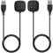 2 Pack Charging Cable Compatible with Fitbit Sense 2 / Fitbit Versa 4 / Fitbit Versa 3 / Fitbit Sense Charger, 3.3FT Magnetic Fast USB Cord Replacement for Fitbit Versa 4/3/Sense/Sense 2 Accessories