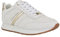 Calvin Klein Damen Carlla Sneaker, White Logo 146, 38.5 EU