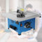 ERICAT Mini Scie À Table, Scie Circulaire De Bureau 1 400 W avec Patins Antidérapants, Profondeur De Coupe Réglable Et Vitesse De Coupe De 4 200 TR/Min, Coupe Multi-Angle, pour Le Métal Et Le Bois