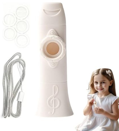 Instrumento Kazoo Ruidoso Instrumento Kazoo para Adultos, Instrumento Musical Portátil Ruidoso | Kazoo Fácil de Usar Multiusos para Viajes, Camping, Senderismo, Mochilero