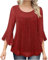Bluse Donna Primavera Estate Blusa Elegante Rosa Antico Maglietta Bianca Cotone Donna Magliette Glitterate Maglietta con Le Ali Dietro Magliette Luccicanti Bluse di Lino Crop Top in Maglia T Shirt