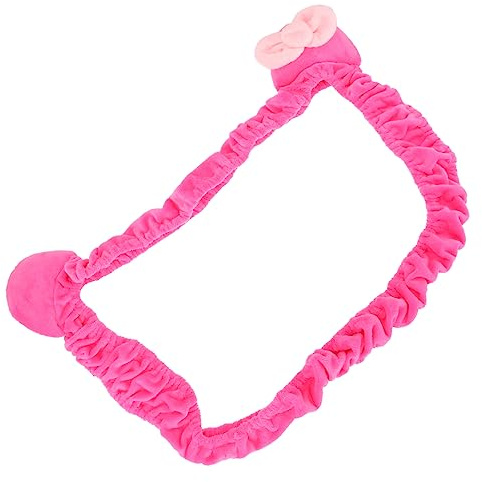 NUOBESTY 1Pc Adorable Elastic Monitor Cover with Cat Ear Design Dust Computer Cover for Displays Easy to Clean Durable Decoration for Workspaces