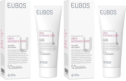 EUBOS UREA 10% CR PIEDI 100ML (Packung mit 2)