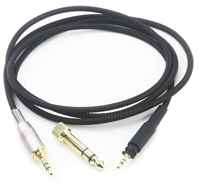 NEOMUSICIA - Cavo di ricambio per cuffie Shure SRH840, SRH940, SRH440, SRH750DJ, cavo audio stereo HIFI, 150 cm