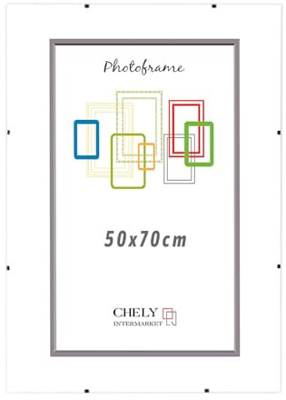 CHELY INTERMARKET Marco Clip de metacrilato 50X70cm MOD-300 portafoto sin marco para posters