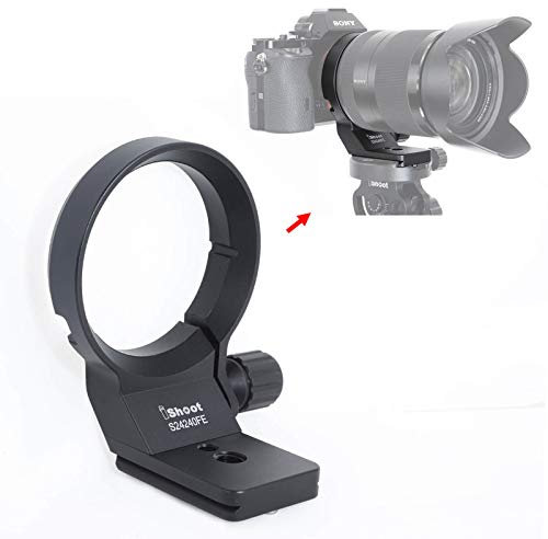 Collare obiettivo Anello di montaggio per treppiede compatibile Sony FE 24-70mm f/4 ZA OSS(SEL2470Z), f/2.8 GM(SEL2470GM), 24-105mm f/4 G OSS(SEL24105G), 24-240mm f/3.5-6.3 OSS (SEL24240), 85mm f/1.8