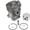 Cancanle 49mm Cilindro con Gruppo pistone per STIHL MS390 039 Motosega