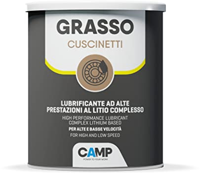 Camp LAGERFETT, E.P. Komplexes Lithium-Schmierfett, NLGI2 High Performance, für Lager, Rostschutz und Verschleißschutz, 1 kg