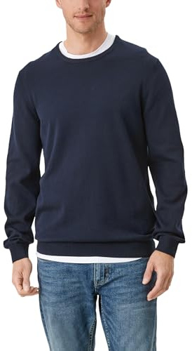 s.Oliver Herren 130.11.899.17.170.2040664 Pullover, Blau(5978), S