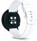SeaFicco 20mm Bracelet de Montres en Silicone Bande de Remplacement Poignet Sangle en Sports Compatible pour Polar Ignite 2 /Polar Ignite/Polar Unite (Blanc)