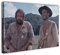 Terence Hill Bud Spencer Leinwand - Sheriffs - Die rechte und die Linke Hand des Teufels - Kunstdruck (120 x 80 cm)