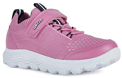 Geox M dchen J Spherica Girl B Sneakers, Fuchsia, 37 EU