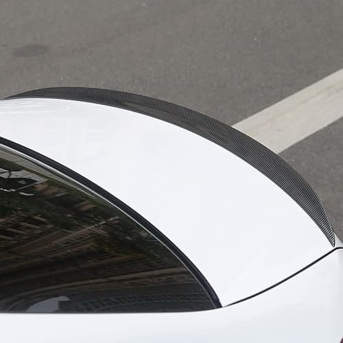 für C Klasse W206 2022 2023 2024 Limousine Heckspoiler Spoiler ABS Kunststoff 1 Stück (Kohlefaserfarbe)