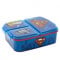 various Fiambrera para Niños-Sandwichera con 3 Compartimentos para Guardería, Fiambrera con División Infantil de Plástico Libre de BPA, Gran regalo para niños(SUPERMAN)