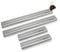 Brillance Baguettes de seuil en acier inoxydable pour Renault Clio II 1997-2001 5 -porte. Confort de conduite accru grâce aux plaques de seuil résistantes aux acides - Protection contre les rayures