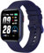 BRIBEJAT BT4 Smartwatch mit Telefonfunktion, 1.75 HD Armbanduhr, 28 Sportmodi Fitness Tracker mit Pulsmesser Schlafmonitor, IP68 Wasserdicht Fitnessuhr für iOS Android, Blau