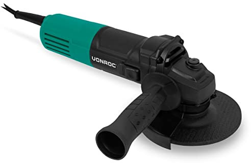 VONROC Smerigliatrice angolare PRO 850W - Ø125mm | Impugnatura laterale inclusa, disco abrasivo non incluso