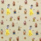 Crafty By Chatham Glyn - Schneewittchen Disney Prinzessin Stoff von 0,5 Meter, 140 cm breit, 100 % Baumwolle, digitales Bastelmaterial zum Basteln, Quilten, Kinder-Schneidern, Nähen, Patchwork