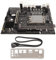 ciciglow H610 Motherboard, M LGA 1700 Pin DDR4, SATA 3.0, PCIe M.2 HDMI VGA DP WIFI Interface, USB 3.2/2.0 Desktop Motherboard