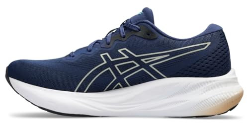 ASICS Gel-Pulse 15 Damen-Laufschuh, Blue Expanse/Champagner, 41.5 EU