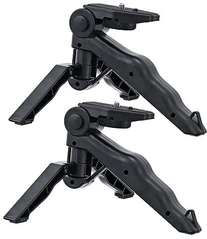 OSALADI 2stücke Mini Action Kamera Stativ Halterung Selfie Kameraständer Für Action Camera Mit Einstellbarem Winkel Und Kompaktem Design Für Indoor Und Outdoor Nutzung