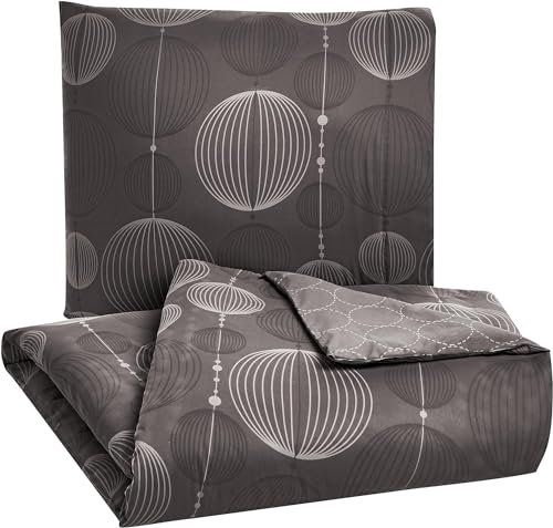 Sonive Bettwäsche 200x200,Bettwäsche-Sets 200x200cm aus Mikrofaser,Bettbezügen 200 x 200 & Kissenbezügen 65x65cm*2
