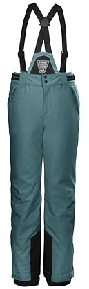 Killtec Mädchen Skihose/Funktionshose mit abzippbarem Latz, Schneefang und Kantenschutz Ksw 77 Grls Ski Pnts