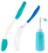 Toilettenhilfe-Set, Toilettenhilfe Zum Abwischen des Gesäßes, Einbeziehen po Dusche, Silikon + Abs-Material Hilfsmittel für Senioren im Alltag, Hilfsmittel Nach Hüft op, Happy po Dusche
