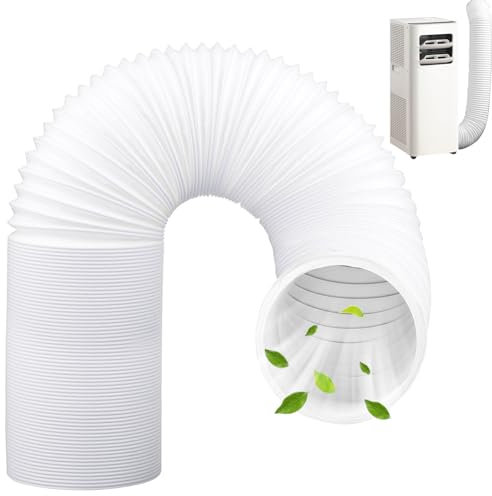 Tuyau Climatiseur Mobile, Tuyau Evacuation Climatiseur 13cm/15cm de Diamètre, 2M Flexible Tube de Ventilation Universel Tuyau, Rallonge de Tuyau pour Climatiseur Mobile/Déshumidificateur/Cuisine
