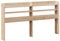 vidaXL Tête de lit avec étagères 160 cm Bois Massif de pin, tête de lit en Bois, tête de lit avec Rangement, tête de lit sur Pied