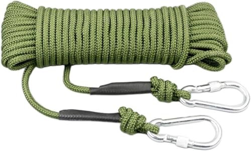 Corda da arrampicata da 8 mm, corda da discesa in corda doppia, corda da paracadute per escursionismo, arrampicata, 30 metri