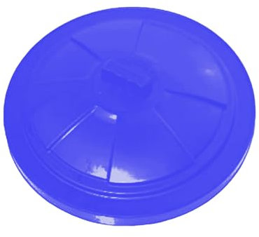 Neat. Replacement Lid for 80/85L Garden Bins and Dustbins - Durable Plastic Cover with Secure Fit, Weather-Resistant and Impact-Resistant for Waste Management, Blue, Pack of 1