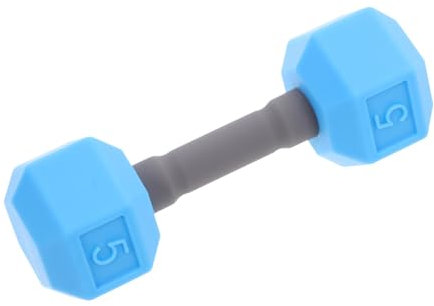 ibasenice Mini-hantelspielzeug Fitness-langhantel-Spielzeug Powerlifting-Spielzeug Armübung Hantel Kleinkindfitness Trainingshantel Hanteln Für Kinder Hantel Für Krafttraining Kieselgel Blue