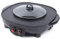 Barbacoa eléctrica 2 en 1 y Hotpot Combi con reguladores de temperatura separados, 4000 W, parrilla de mesa para 5-6 personas, 3-4 L, antiadherente, para fiestas familiares, barbacoas y fondue
