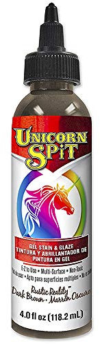 Unicorn SPiT Rustic Reality 5770012 Gel Stain & Glaze Brown Coloured Paint 118ml
