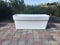 FIORIERA FIORIERE Vaso Rettangolare plastica Forte 60 CM Colore Bianco Modello Cleo AMDGarden