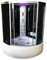 BAIGNOIRE BALNEO DOUCHE BAIN TOURBILLON MASSANTE Milan 130 x 130 cm CHROMOTHERAPIE