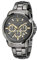Maserati Kollektion Successo, mit Quarzuhrwerk und Stoppuhr-Funktion, aus Edelstahl und PVD-Metallgrau - R8873621007