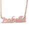 Isabella Roségold Namenskette Personalisiert Damen Halskette Mit Namen Fashion Schmuck Geschenk Fur Freundin Mutter Schwester