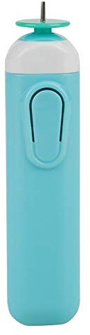 Smandy Quilling papier stift, mini elektrische quilling papier volumen curling stift nib diy handwerk papier curling stifte werkzeug(Blau)