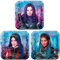 Descendants 542359.99 Disney 3 Assorted Square Plates, 7