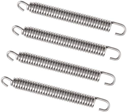 YINETTECH Lot de 4 ressorts de chambre d'expansion rotatifs pour moto, scooter, ATV 8,9 x 1,1 cm