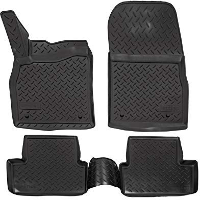 Norm Liners | 3D Gummimatten Auto Matten Fussmatten Kompatibel mit Astra J 2009-2015, Rand cca 4cm, Allwetter, 4Tlg, Premium Qualität