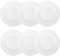 Doriantrade 6 Stück Frühstücksteller Dessertteller Teller flach 21 cm 6er Set Roma Porzellan Haushalt Gastronomie Geschirr