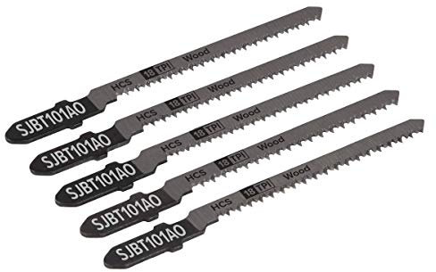 Sealey SJBT101AO 83mm 18tpi Jigsaw Blade Hard Wood - Pack of 5