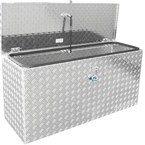 ADE Premium Deichselbox 1000x350x500mm, Dachbox, Pickupbox, D6A28R100-100-35-50+G, Edelstahlhaus GmbH, Made in Germany