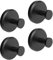 HOME SO Ganchos con ventosa para ducha, baño, cocina, puerta de cristal, espejo, azulejo, lufa, toalla, abrigo, bata de baño, soporte para colgar hasta 15 libras, impermeable y resistente al óxido,