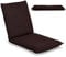 RELAX4LIFE Bodenstuhl klappbar, Bodensessel mit Liegefunktion, Lehnstuhl mit 6 Einstellbarer Rückenlehne, Bodensitz zum Fernsehen Lesen Spielen, Meditationsstuhl Lazy Sofa gepolstert (kaffeebraun)